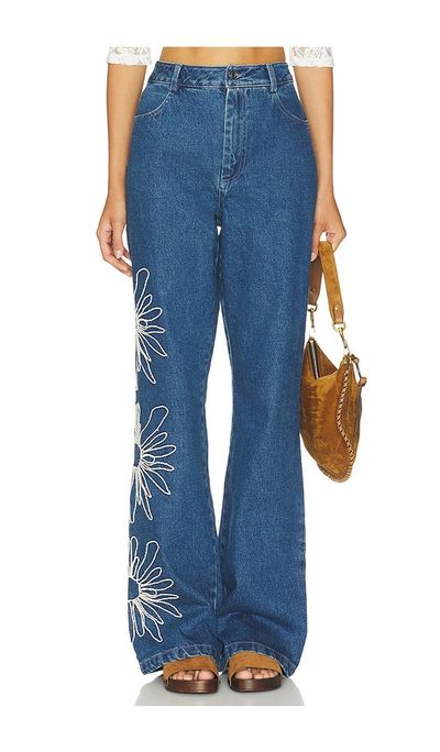 The Wolf Gang The Wolf Gang Amana Denim Flare Jean