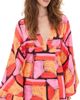 The Wolf Gang The Wolf Gang Elara Linen Mini Dress Mosaic - 1