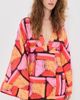 The Wolf Gang The Wolf Gang Elara Linen Mini Dress Mosaic - 2