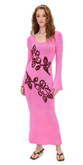 The Wolf Gang The Wolf Gang Keiko Maxi Dress Candy