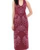 The Wolf Gang The Wolf Gang Lera Midi Dress Magenta - 1