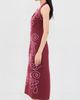 The Wolf Gang The Wolf Gang Lera Midi Dress Magenta - 4