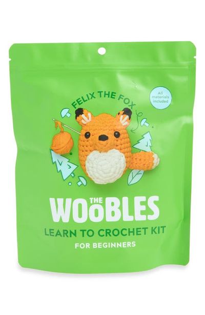 THE WOOBLES THE WOOBLES Fox Learn to Crochet Kit