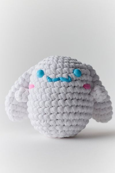 The Woobles The Woobles Sanrio Cinnamoroll Plushie Crochet Kit in Cinnamoroll at Urban Outfitters