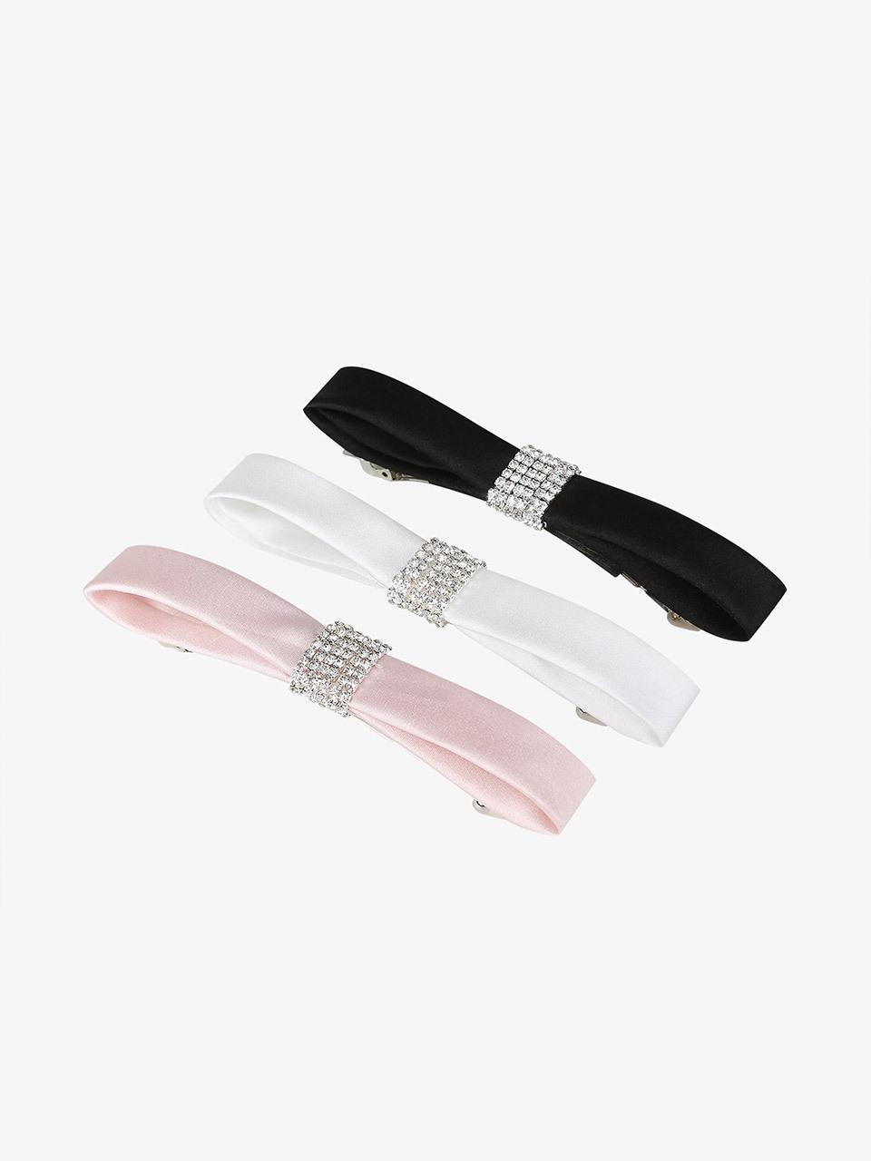 THECHEMI Silk Ribbon Hair Pin (3 colors)