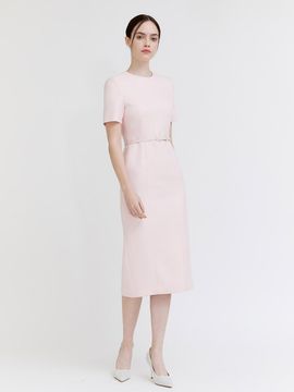 THECHEMI Tweed H-line Dress