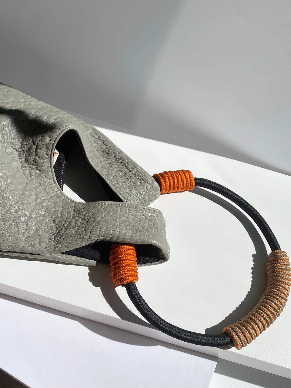 THEHEE Brown rope bag strap