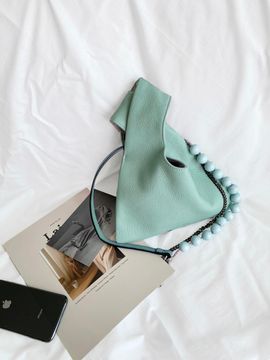 THEHEE GREEN leather mini tote bag