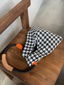 THEHEE Hound Check Mini Tote Bag