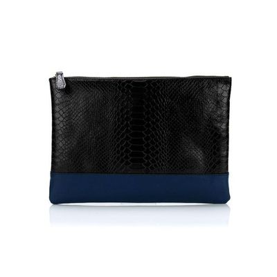 THEHEE Victoria Black Clutch Bag [Blue]