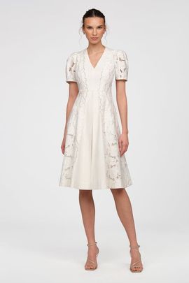 Theia Theia Amal Linen Dress