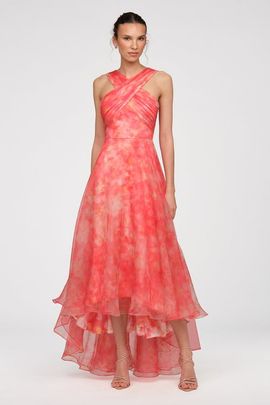Theia Theia Athena High-Low Gown