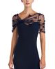 Theia Theia Gia Shawl Dress - 3