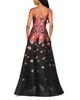 Theia Theia Ginevra Embroidered Jacquard Gown - 3