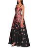 Theia Theia Ginevra Embroidered Jacquard Gown - 4