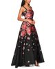Theia Theia Ginevra Embroidered Jacquard Gown - 5