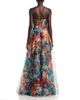 Theia Theia Iona Rosette Draped Gown - 4