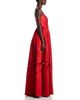 Theia Theia Lena Embroidered Mikado Gown - 5