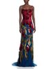 Theia Theia Marie Strapless Beaded Gown - 2