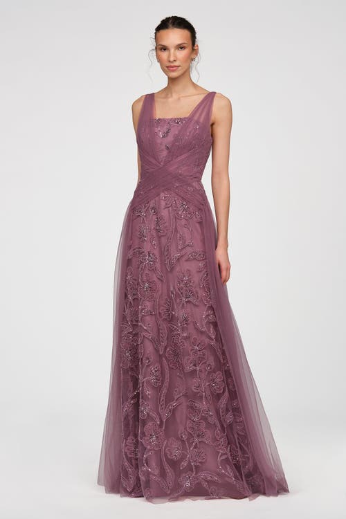Theia Theia Mathilda Beaded Gown