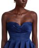 Theia Theia Sydney Strapless Peplum Gown - 3
