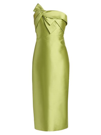 Theia Women's Aliana Strapless Mikado Cocktail Dress