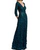 Theia Women's Arabella Beaded A-Line Gown - 4