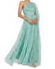 Theia Women's Carol Sequined Tulle One-Shoulder Gown - 2