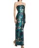 Theia Women's Cleo Strapless Column Gown - 2