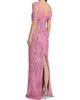 Theia Women's Clover Shawl Beaded Gown - 5