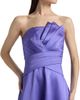 Theia Women's Coco Strapless High-Low Mikado Gown - 6