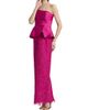 Theia Women's Colby Mikado & Lace One-Shoulder Gown - 4