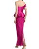Theia Women's Colby Mikado & Lace One-Shoulder Gown - 5
