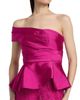 Theia Women's Colby Mikado & Lace One-Shoulder Gown - 6