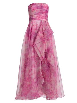 Theia Women's Fahreta Strapless Gown