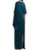 Theia Women's Karis Asymmetric Cape Column Gown - 5