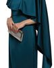 Theia Women's Karis Asymmetric Cape Column Gown - 6
