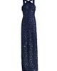 Theia Women's Kiki Beaded Column Gown - 1