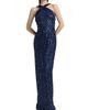 Theia Women's Kiki Beaded Column Gown - 3