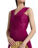 Theia Women's Laurel Pleated Organza Gown - 6