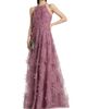 Theia Women's Lux Floral-Embroidered Gown - 4