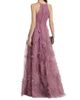 Theia Women's Lux Floral-Embroidered Gown - 5