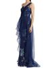 Theia Women's Noemi Floral One-Shoulder Column Gown - 4