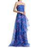 Theia Women's Orelia Organza Strapless Gown - 4