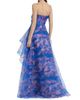 Theia Women's Orelia Organza Strapless Gown - 5