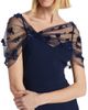 Theia Women's Sophia Beaded Shawl Gown - 6