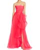 Theia Women's Teresa Draped Tulle Gown - 2