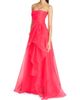 Theia Women's Teresa Draped Tulle Gown - 3