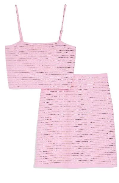 Theme Theme Franki Studded Top and Skirt Set