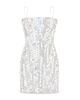 Theme Theme Girls' Davie White Disco Sequin Dress - 1